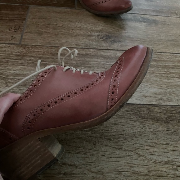Frye pink oxfords - Picture 5 of 11